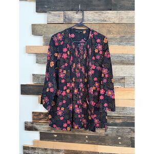 Gudrun Sjoden tunic top blouse size medium